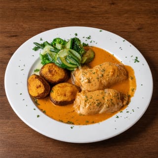 Baked Stuffed Sole